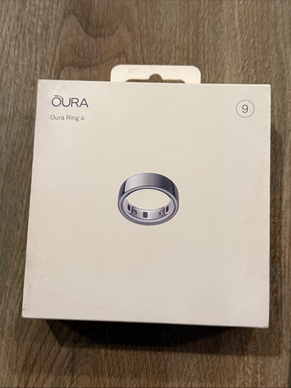 Oura Ring 4 Silver Size 9 – New in Box